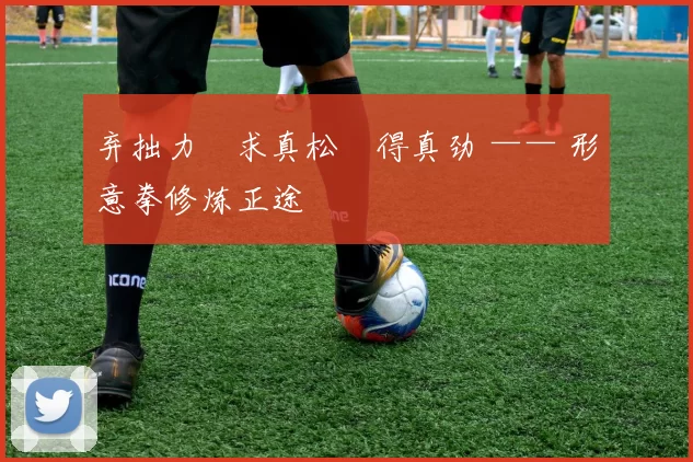 弃拙力・求真松・得真劲 —— 形意拳修炼正途