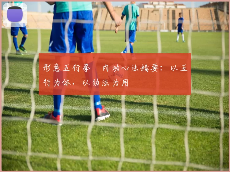 形意五行拳・内功心法精要：以五行为体，以劲法为用