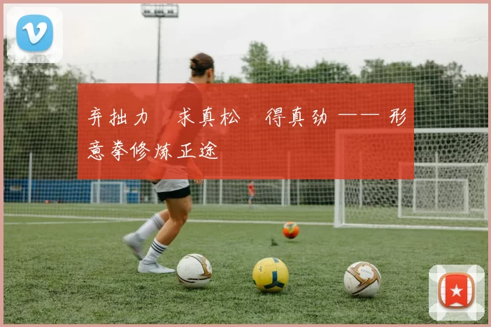 弃拙力・求真松・得真劲 —— 形意拳修炼正途