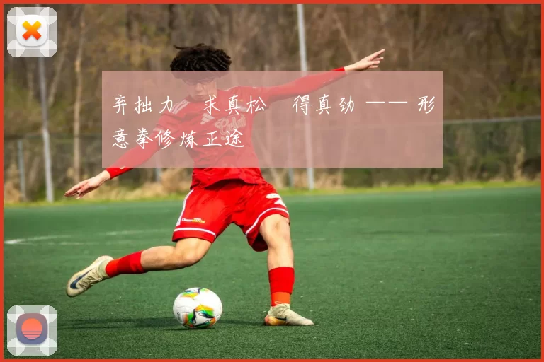 弃拙力・求真松・得真劲 —— 形意拳修炼正途