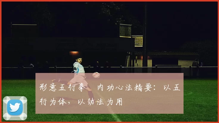 形意五行拳・内功心法精要:以五行为体,以劲法为用