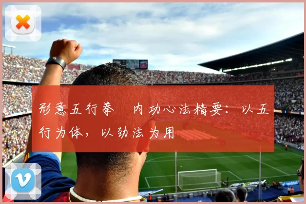 形意五行拳・内功心法精要：以五行为体，以劲法为用