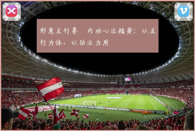 形意五行拳・内功心法精要:以五行为体,以劲法为用