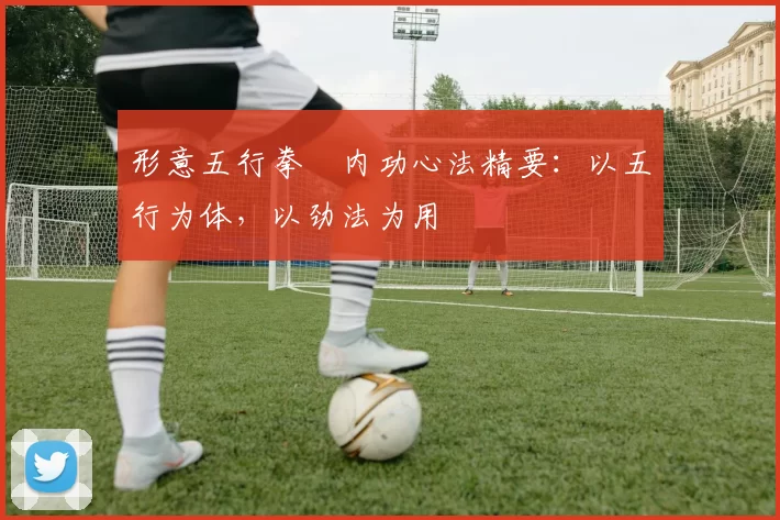 形意五行拳・内功心法精要：以五行为体，以劲法为用