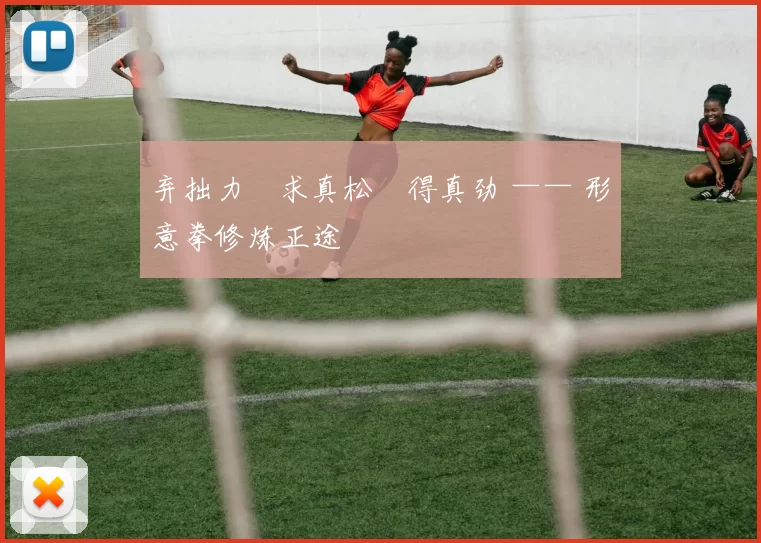 弃拙力・求真松・得真劲 —— 形意拳修炼正途