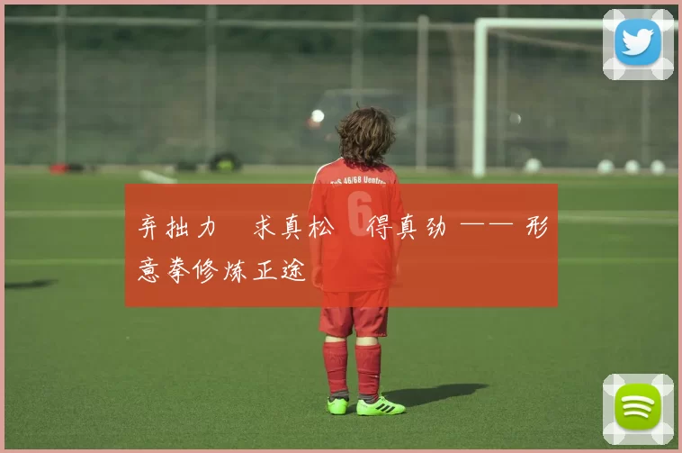 弃拙力・求真松・得真劲 —— 形意拳修炼正途