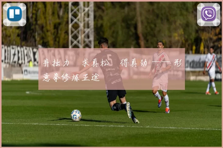 弃拙力・求真松・得真劲 —— 形意拳修炼正途