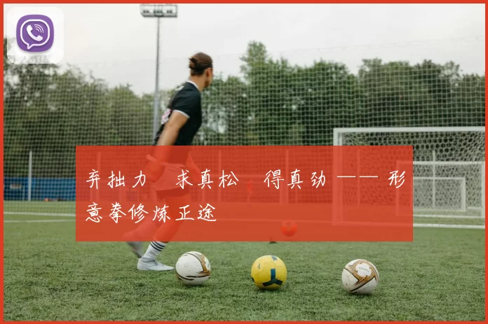 弃拙力・求真松・得真劲 —— 形意拳修炼正途