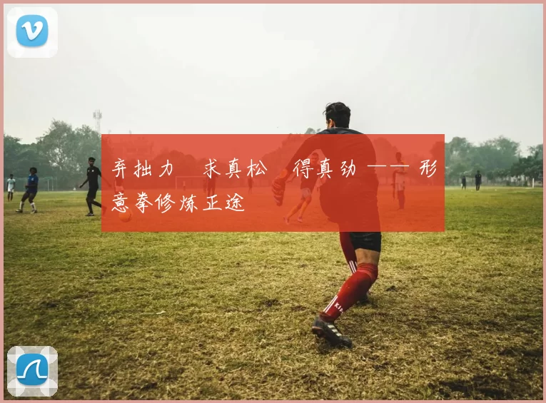 弃拙力・求真松・得真劲 —— 形意拳修炼正途