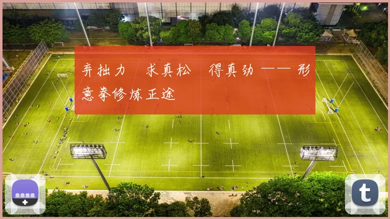 弃拙力・求真松・得真劲 —— 形意拳修炼正途