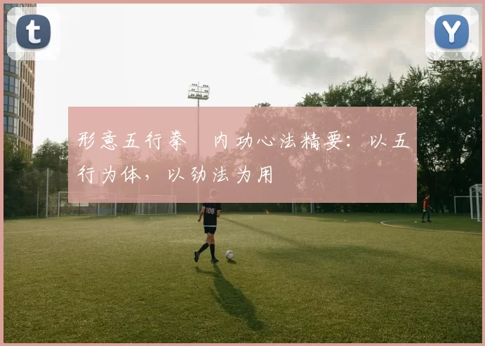 形意五行拳・内功心法精要：以五行为体，以劲法为用