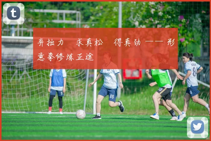 弃拙力・求真松・得真劲 —— 形意拳修炼正途