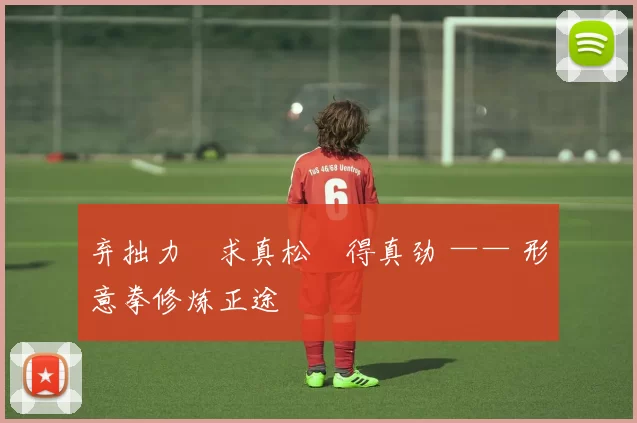 弃拙力・求真松・得真劲 —— 形意拳修炼正途