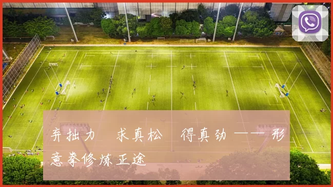 弃拙力・求真松・得真劲 —— 形意拳修炼正途