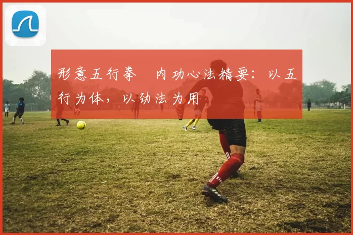 形意五行拳・内功心法精要:以五行为体,以劲法为用