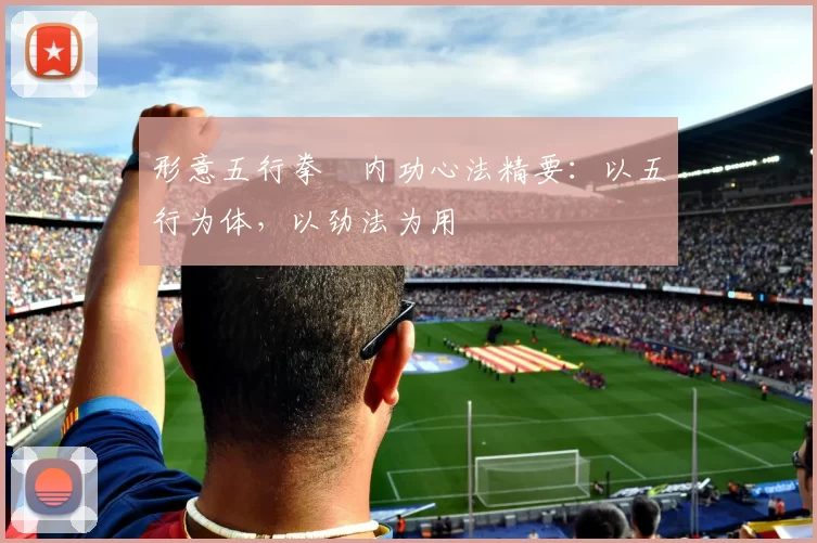 形意五行拳・内功心法精要：以五行为体，以劲法为用