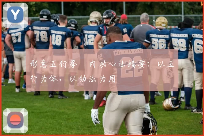 形意五行拳・内功心法精要：以五行为体，以劲法为用