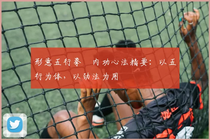 形意五行拳・内功心法精要：以五行为体，以劲法为用