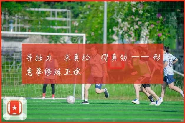 弃拙力・求真松・得真劲 —— 形意拳修炼正途