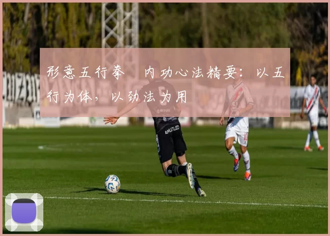 形意五行拳・内功心法精要：以五行为体，以劲法为用