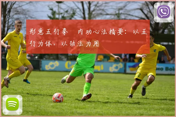 形意五行拳・内功心法精要:以五行为体,以劲法为用