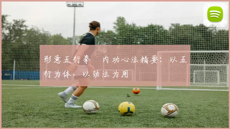 形意五行拳・内功心法精要:以五行为体,以劲法为用