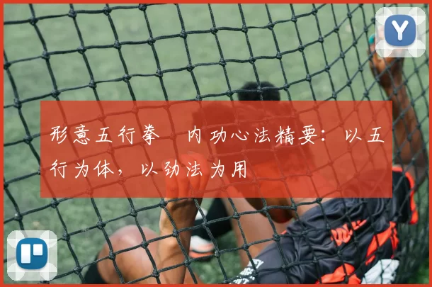 形意五行拳・内功心法精要:以五行为体,以劲法为用
