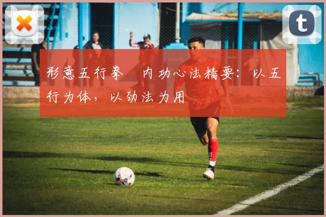 形意五行拳・内功心法精要：以五行为体，以劲法为用