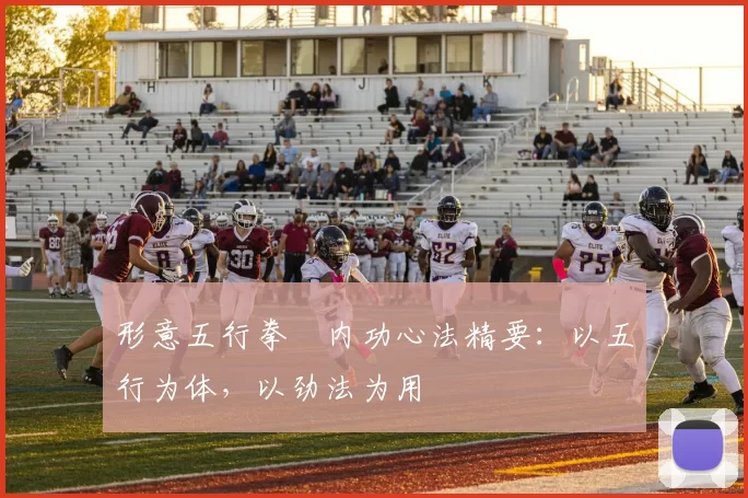 形意五行拳・内功心法精要：以五行为体，以劲法为用