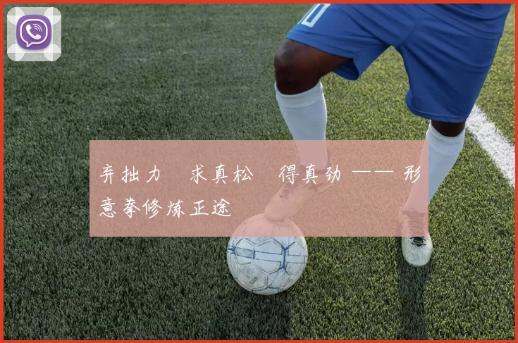 弃拙力・求真松・得真劲 —— 形意拳修炼正途