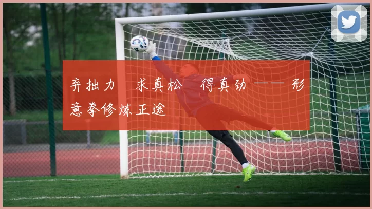 弃拙力・求真松・得真劲 —— 形意拳修炼正途