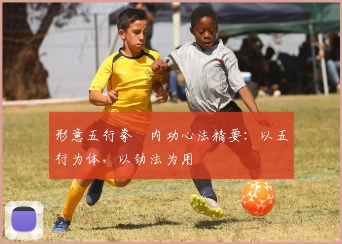 形意五行拳・内功心法精要：以五行为体，以劲法为用