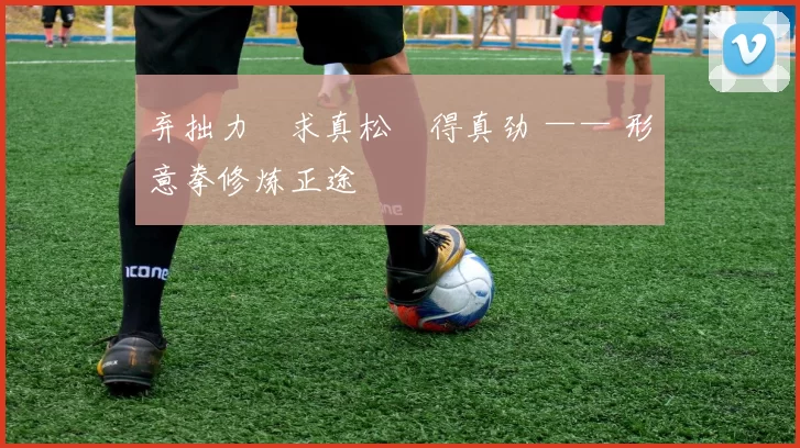 弃拙力・求真松・得真劲 —— 形意拳修炼正途