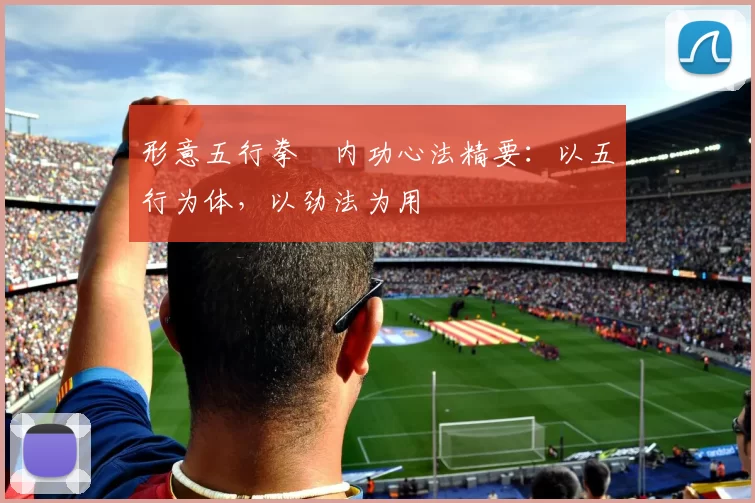 形意五行拳・内功心法精要：以五行为体，以劲法为用