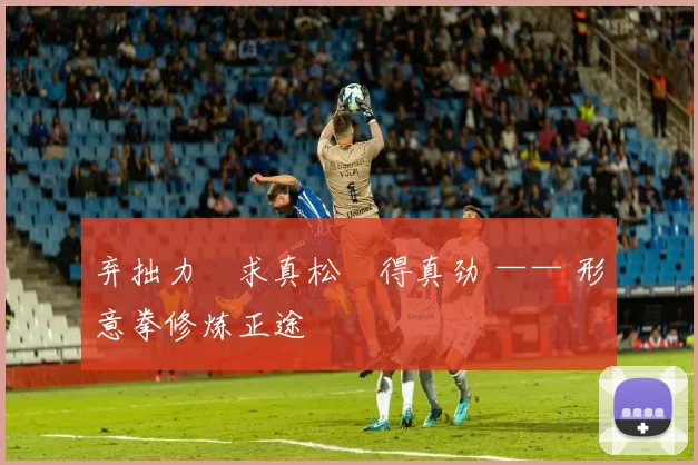 弃拙力・求真松・得真劲 —— 形意拳修炼正途