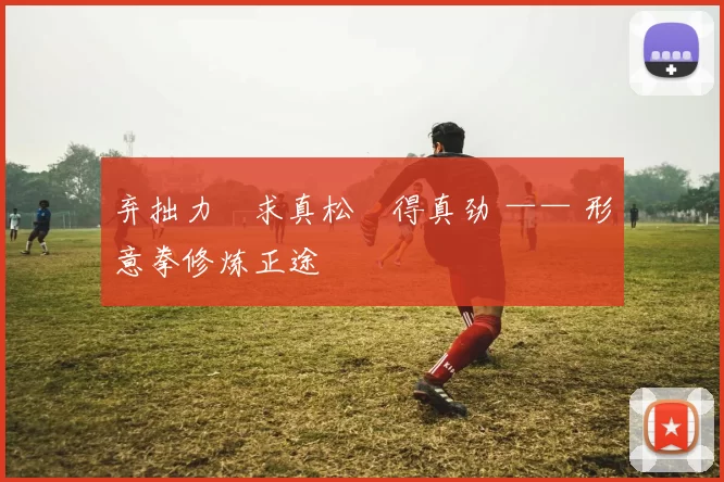 弃拙力・求真松・得真劲 —— 形意拳修炼正途