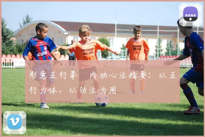 形意五行拳・内功心法精要:以五行为体,以劲法为用