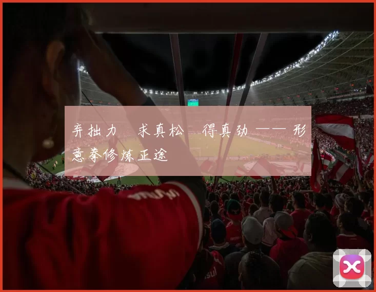 弃拙力・求真松・得真劲 —— 形意拳修炼正途