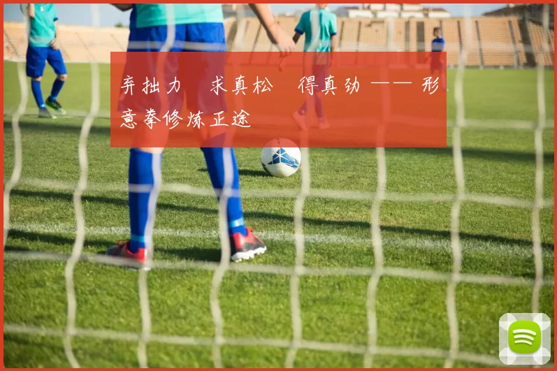 弃拙力・求真松・得真劲 —— 形意拳修炼正途