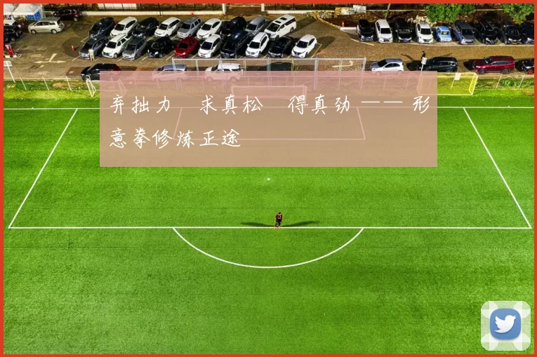 弃拙力・求真松・得真劲 —— 形意拳修炼正途