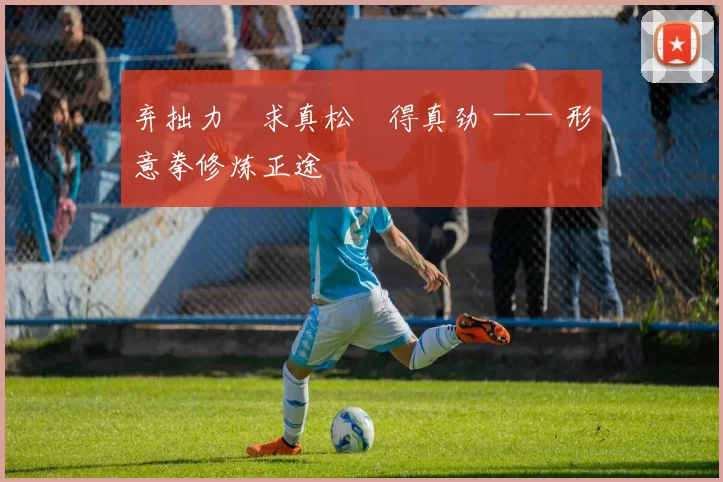 弃拙力・求真松・得真劲 —— 形意拳修炼正途