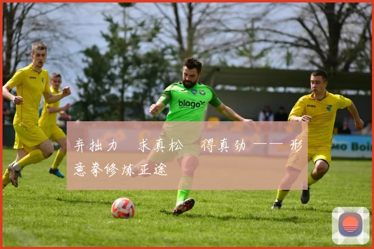 弃拙力・求真松・得真劲 —— 形意拳修炼正途