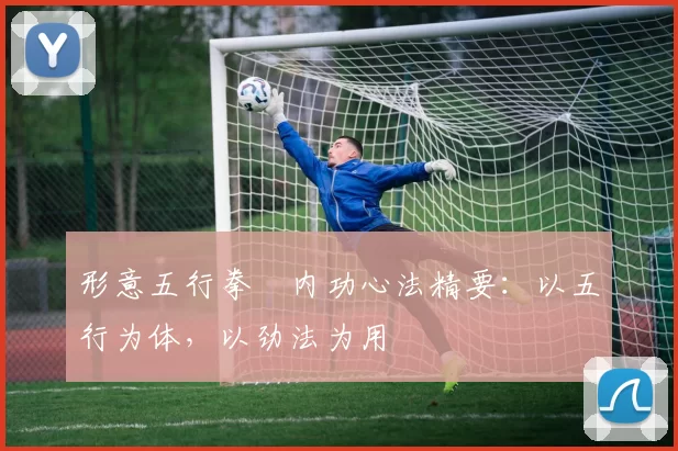 形意五行拳・内功心法精要:以五行为体,以劲法为用
