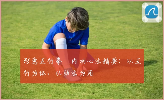 形意五行拳・内功心法精要：以五行为体，以劲法为用