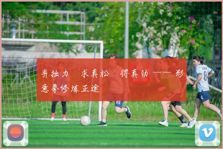 弃拙力・求真松・得真劲 —— 形意拳修炼正途