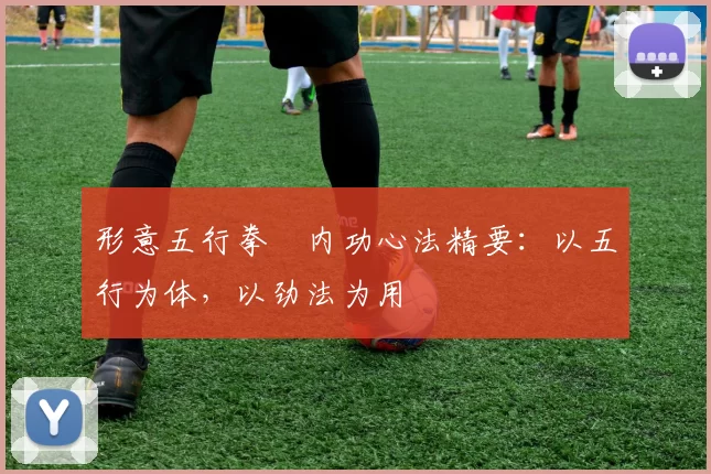 形意五行拳・内功心法精要：以五行为体，以劲法为用