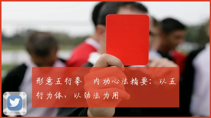 形意五行拳・内功心法精要：以五行为体，以劲法为用