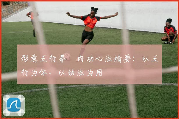 形意五行拳・内功心法精要：以五行为体，以劲法为用