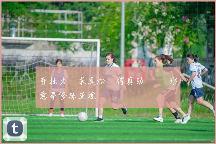 弃拙力・求真松・得真劲 —— 形意拳修炼正途