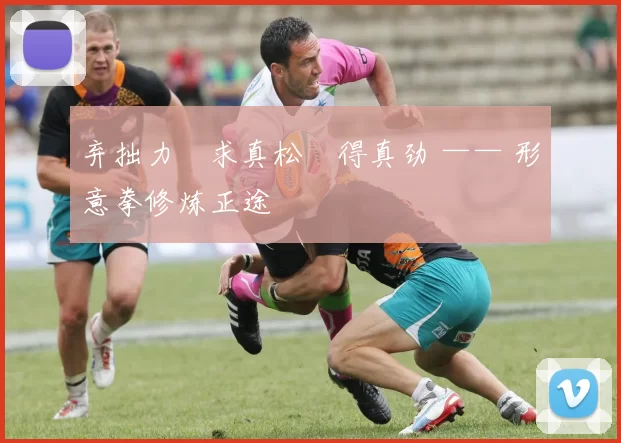 弃拙力・求真松・得真劲 —— 形意拳修炼正途